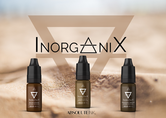 InorganiX – Absolute Ink puri minerali Set 3 pigmenti