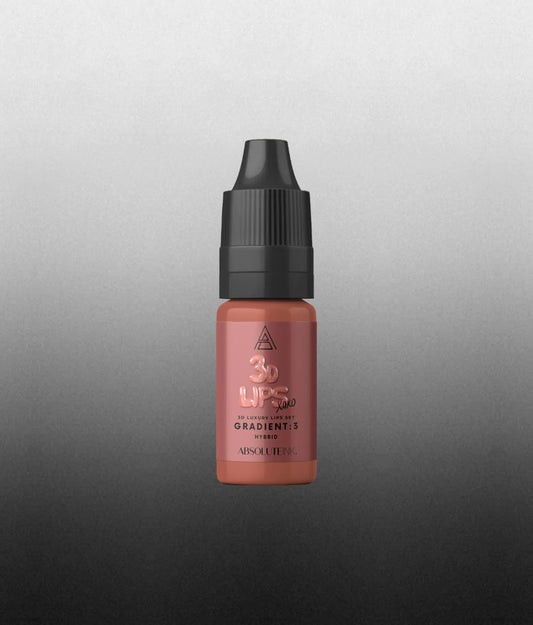 Gradient 3 - Absolute ink 3D Lips